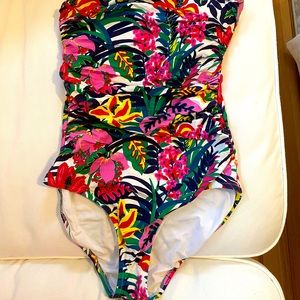 Bandeau JCREW one piece bathing suit **new without tags**